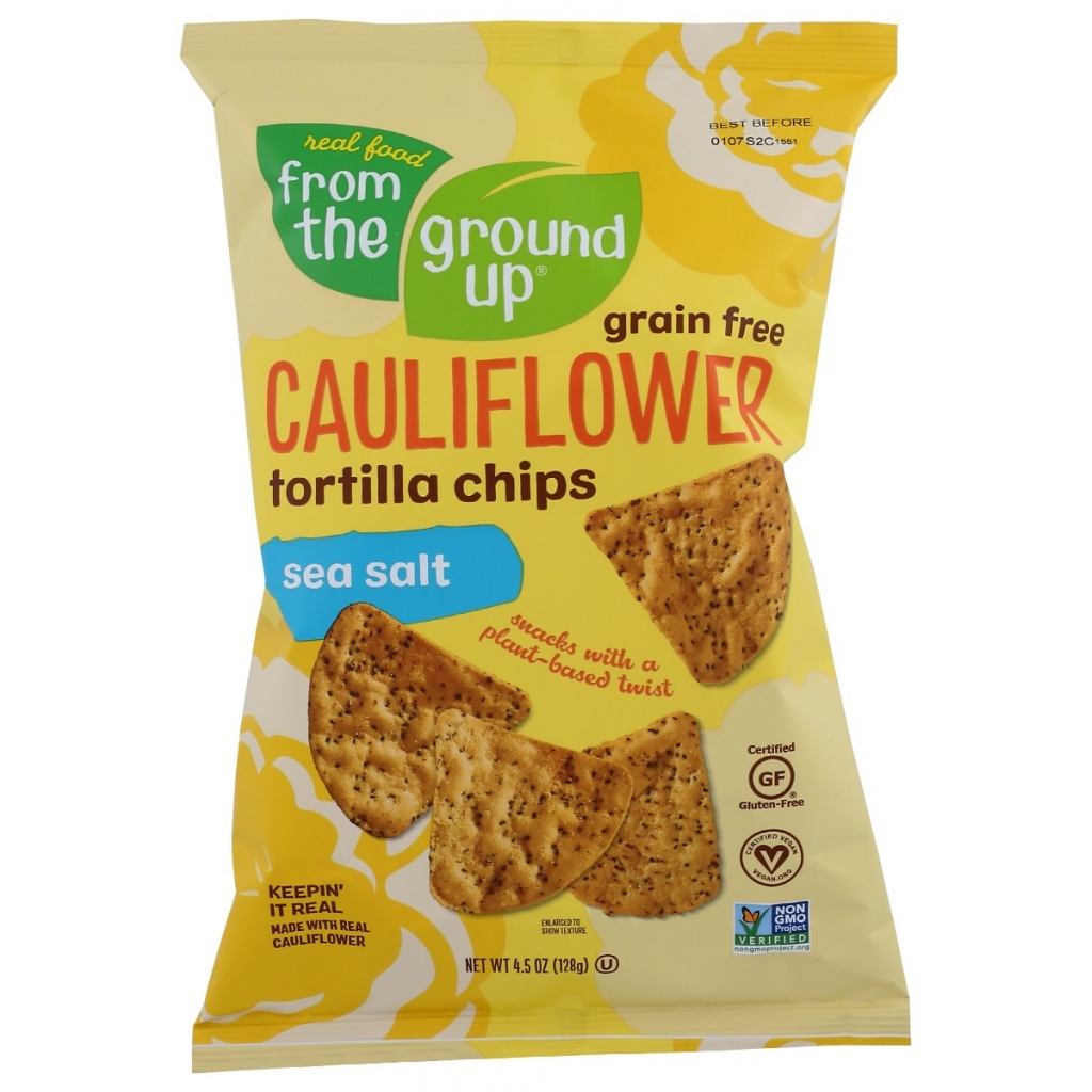 Crunchy Cauliflower Tortilla Chips - 4.5 oz