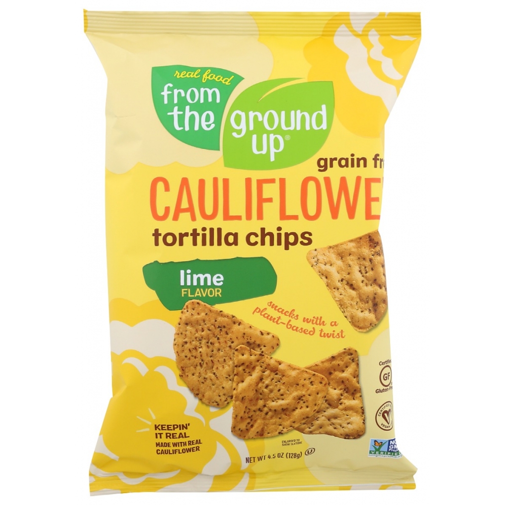 Cauliflower Lime Tortilla Chips - 4.5 oz