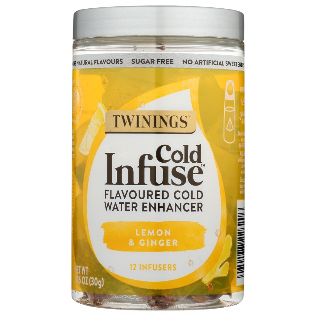 Cold Infuse Lemon & Ginger Tea Bags, 12 bags