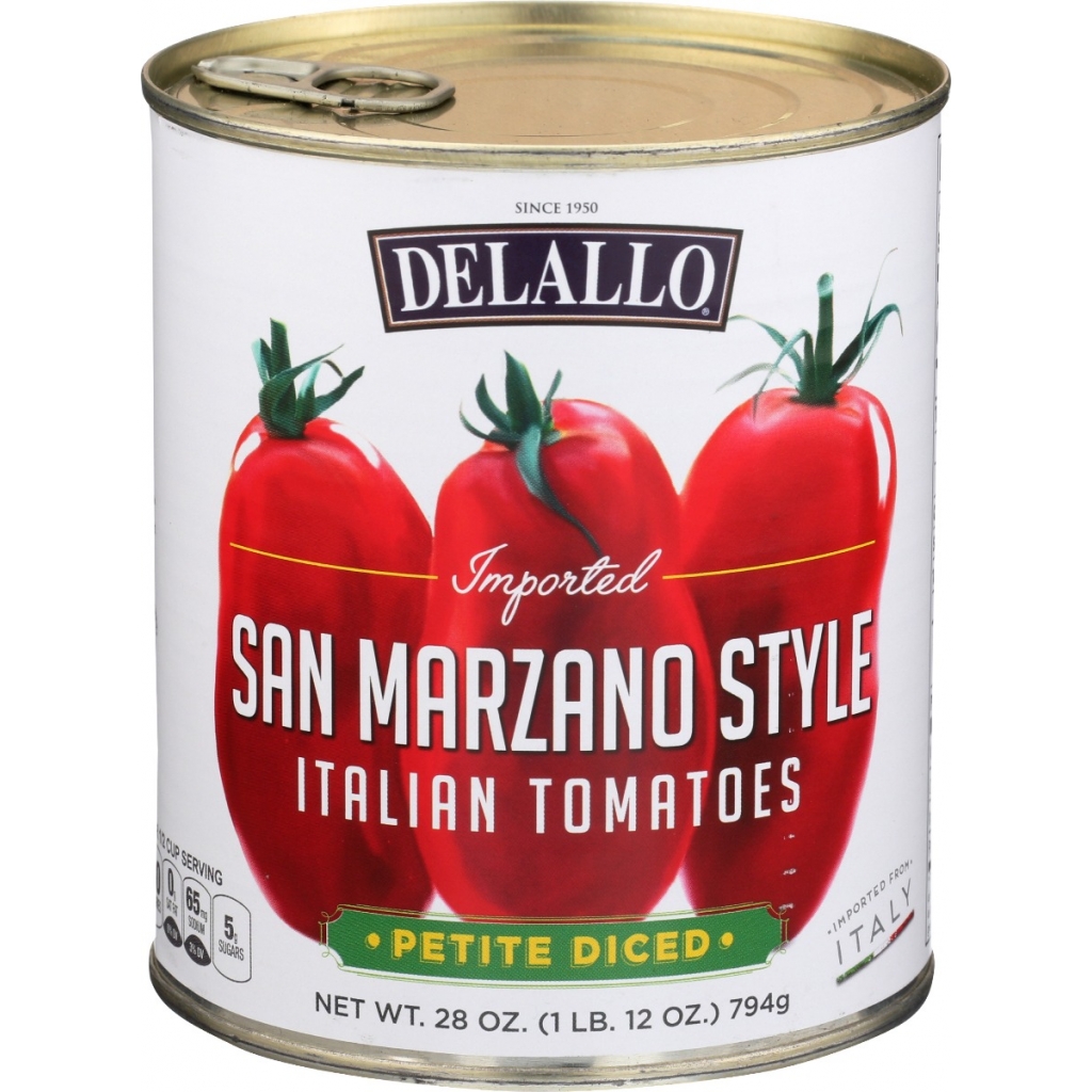 San Marzano Style Diced Tomatoes - 28 oz