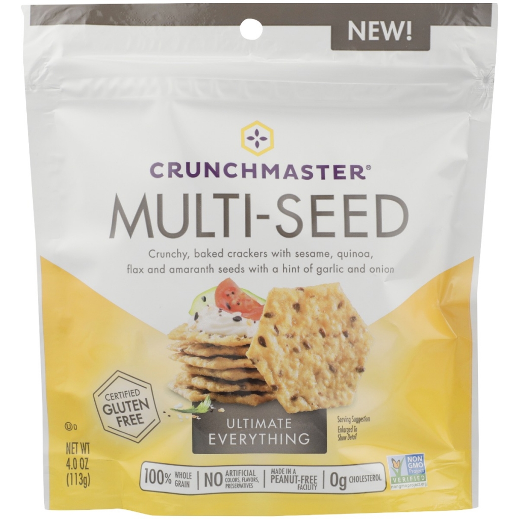 Crunchy Multi-Seed Cracker - Ultimate Everything - 4 oz