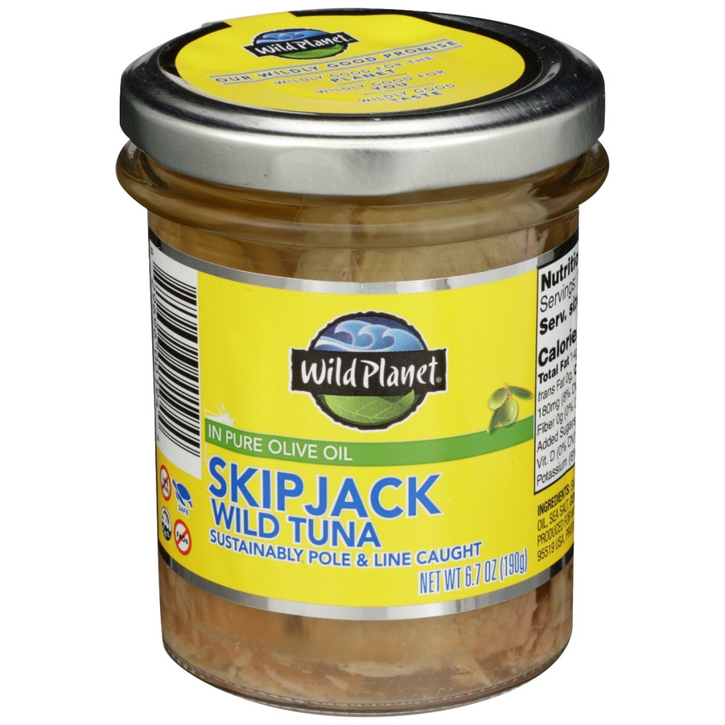 Wild Caught Tuna in Pure Olive Oil - Premium Quality