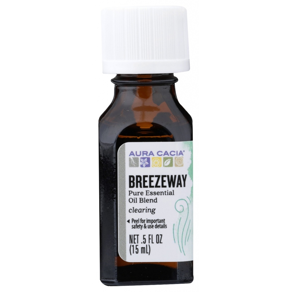 Breezeway Pure Essential Oil Blend - Air Freshener, 0.5 oz