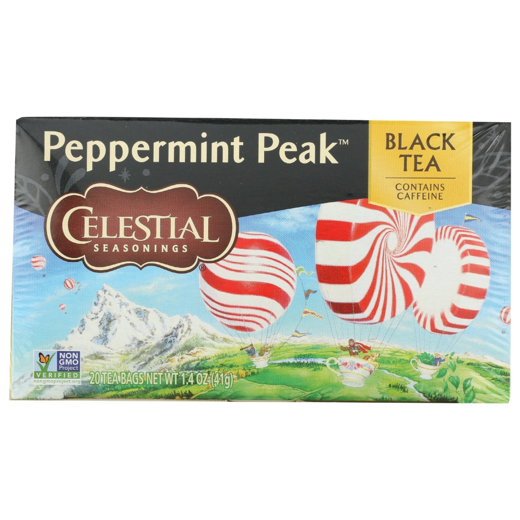 Peppermint Peak Black Tea, 20 bags