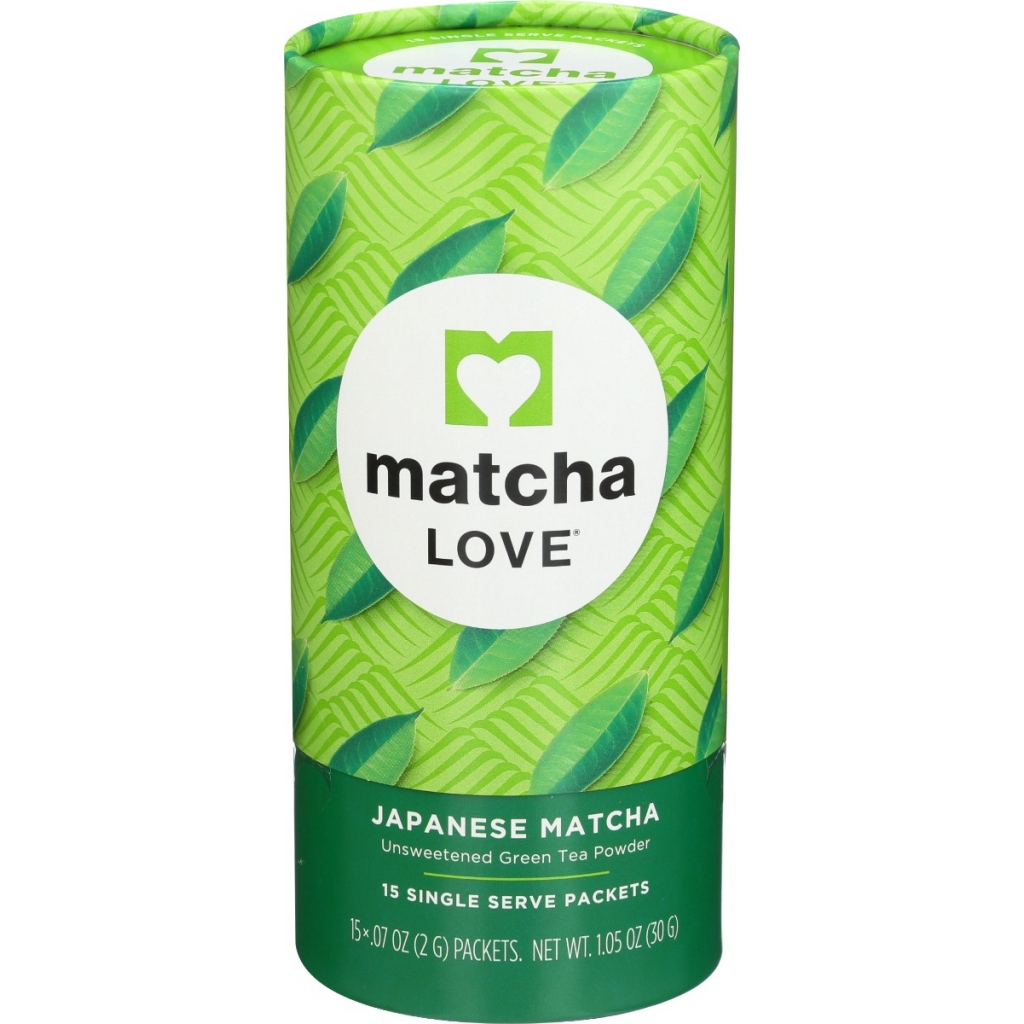 Convenient Unsweetened Japanese Matcha Green Tea Powder, 1.05 oz