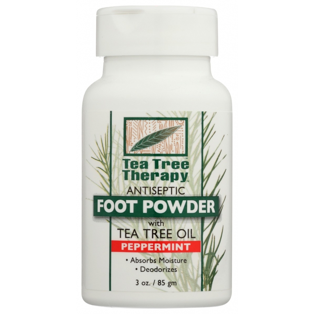 Peppermint Antiseptic Foot Powder - 3 oz