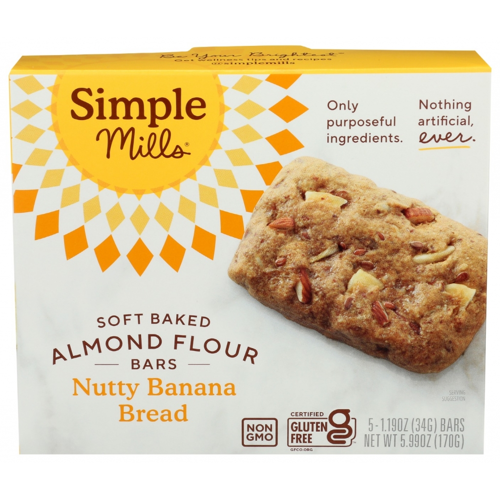 Nutty Banana Bread Soft Baked Bars, 5.99 oz