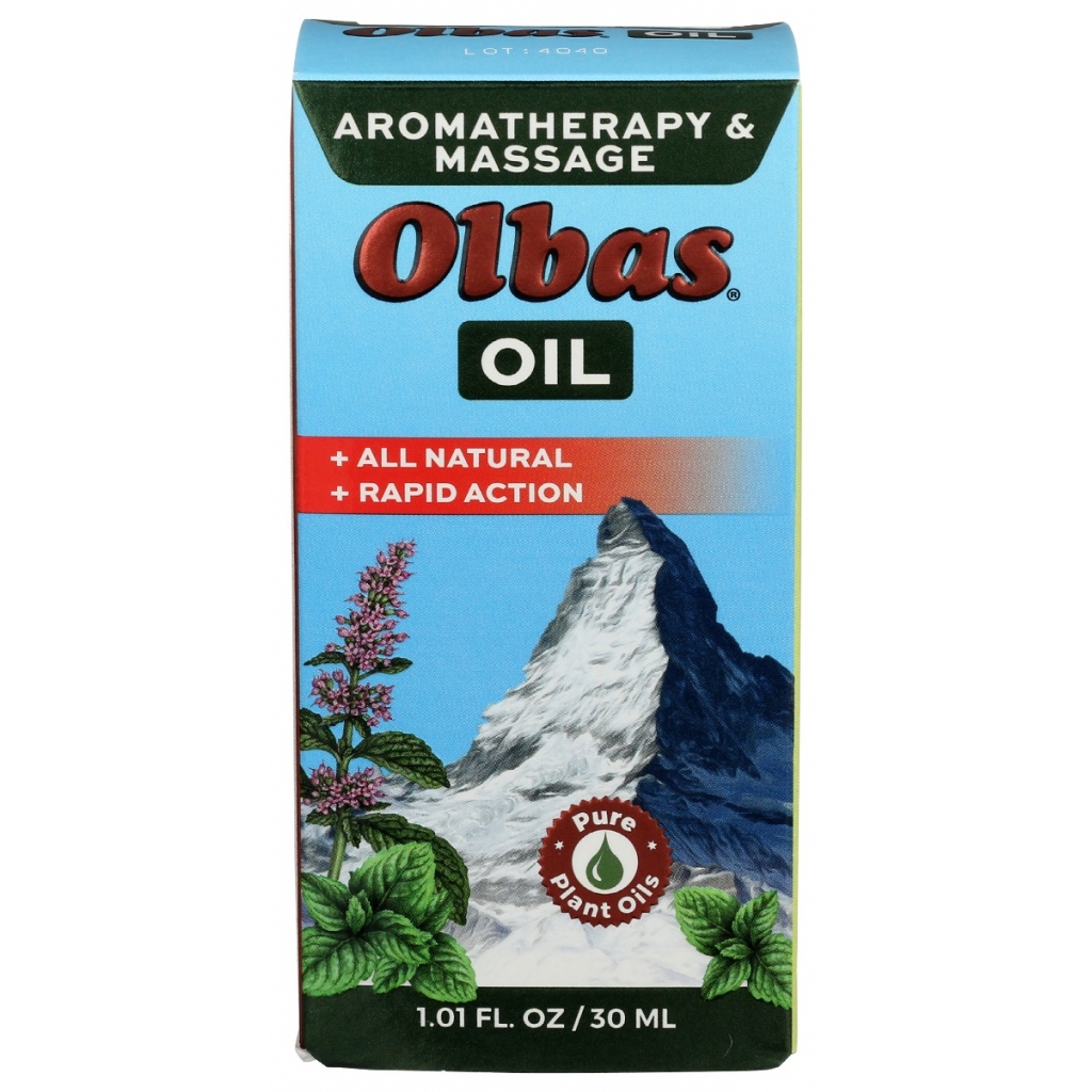 Olbas Oil Aromatherapy and Massage Oil - 1.01 fl oz