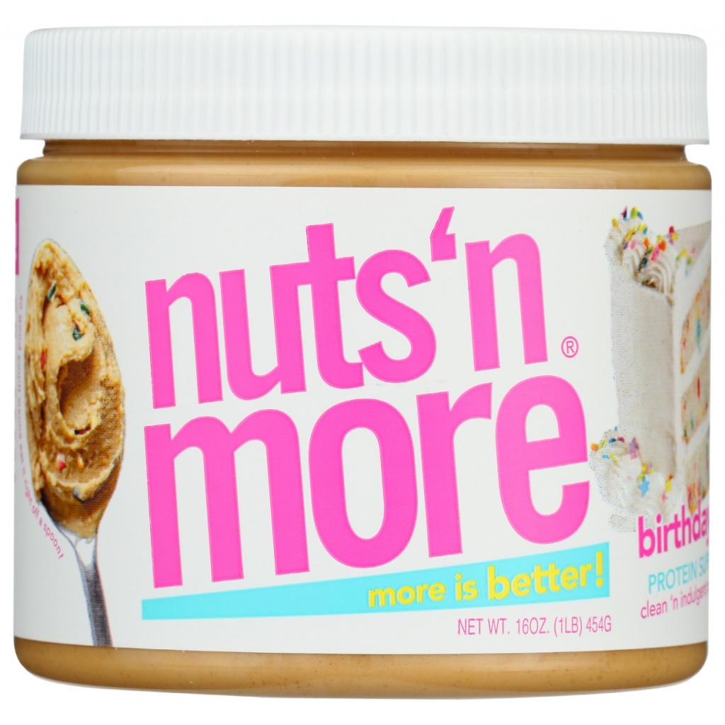 Birthday Cake High Protein Peanut Butter Spread, 16.3 oz - Indulgent Delight