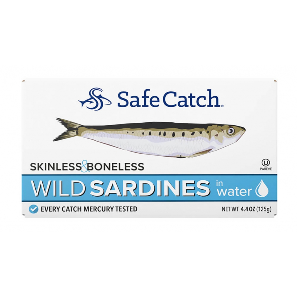 Wild Sardines in Water - 4.4 oz