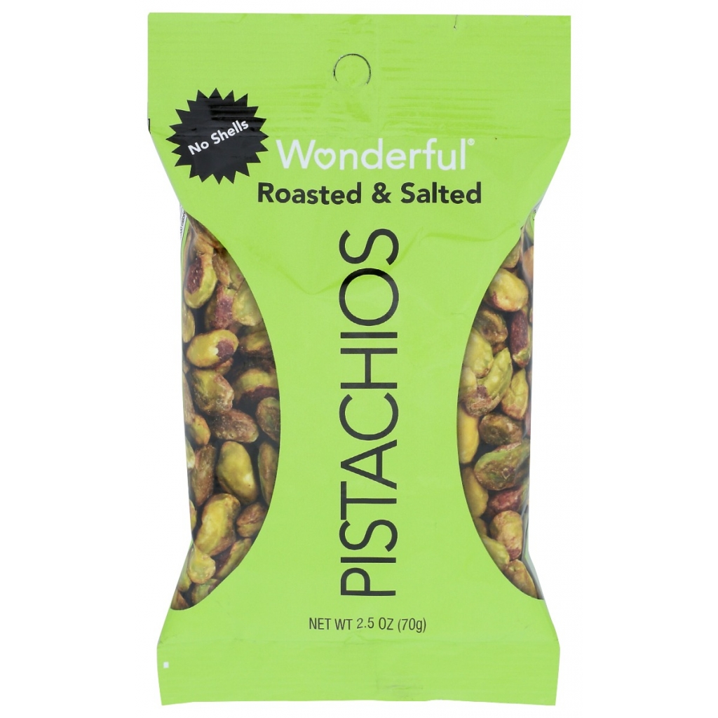 Roasted and Salted No Shells - 2.5 oz