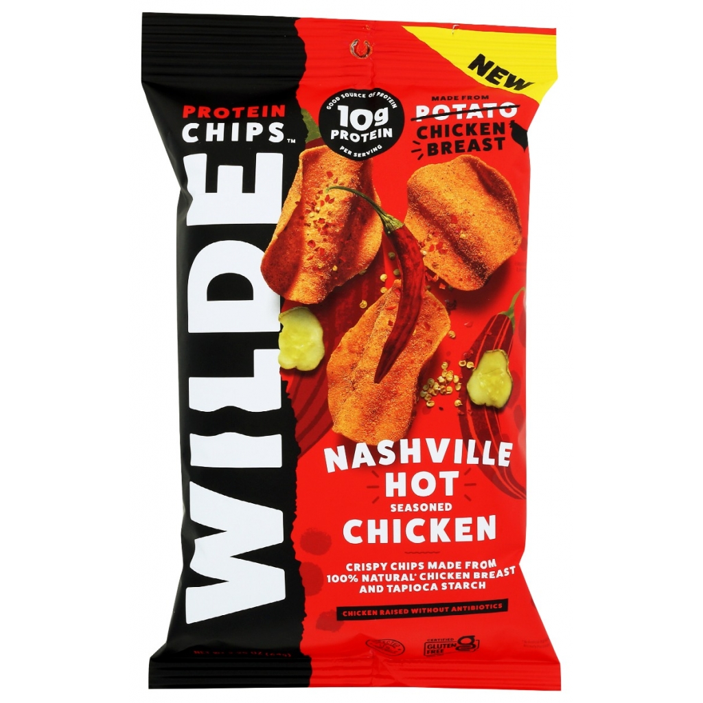 Nashville Hot Chicken Chips - Crispy & Spicy Snack, 2.25 oz