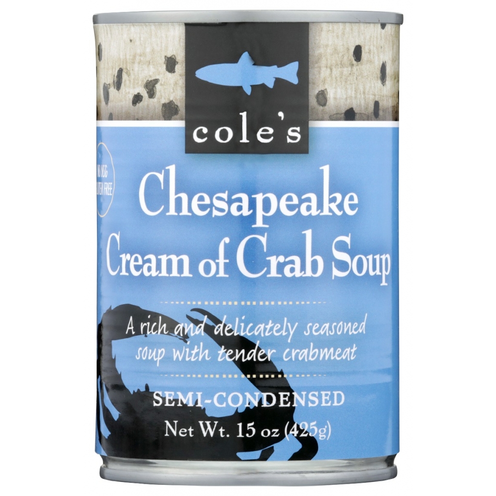 Chesapeake Cream of Crab Soup - Savory Delicacy, 15 oz