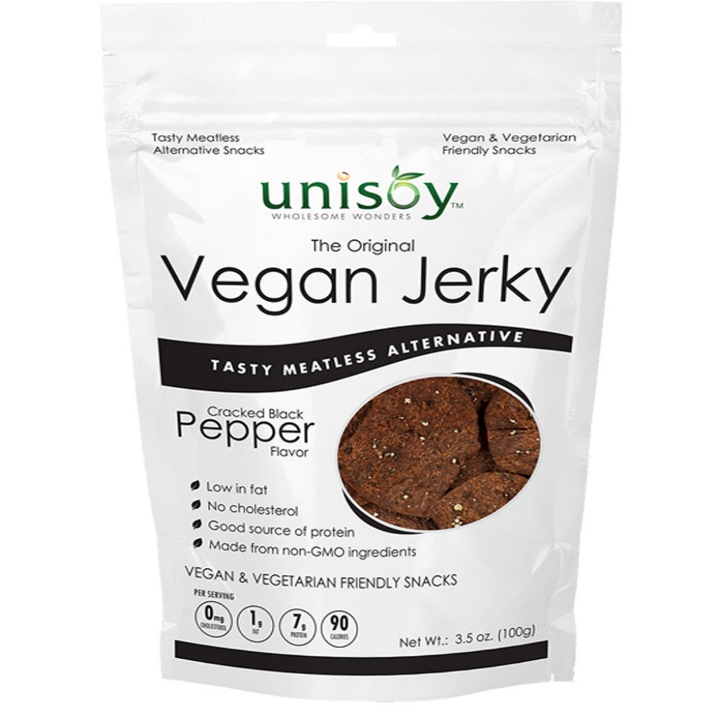 Vegan Black Pepper Jerky - 3.5 oz