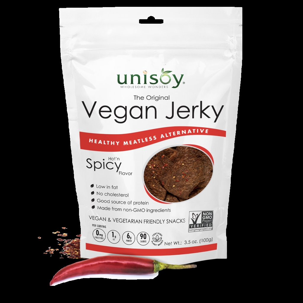 Hot ‘n Spicy Vegan Jerky - 3.5 oz