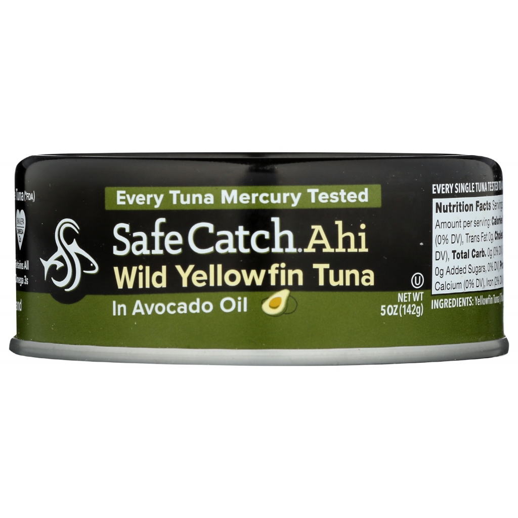 Wild Yellowfin Tuna in Avocado Oil - Safe Catch Choice