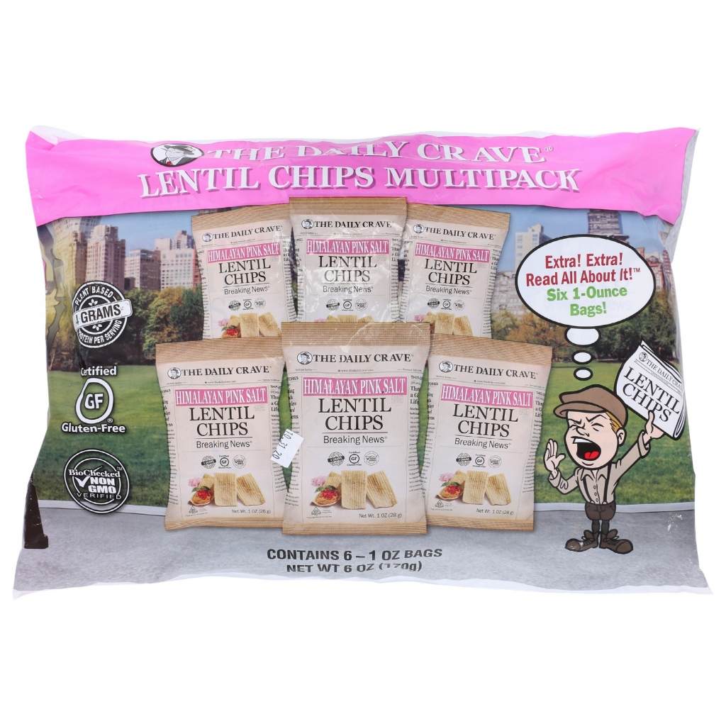 Lentil Chips Multipack - 6 oz