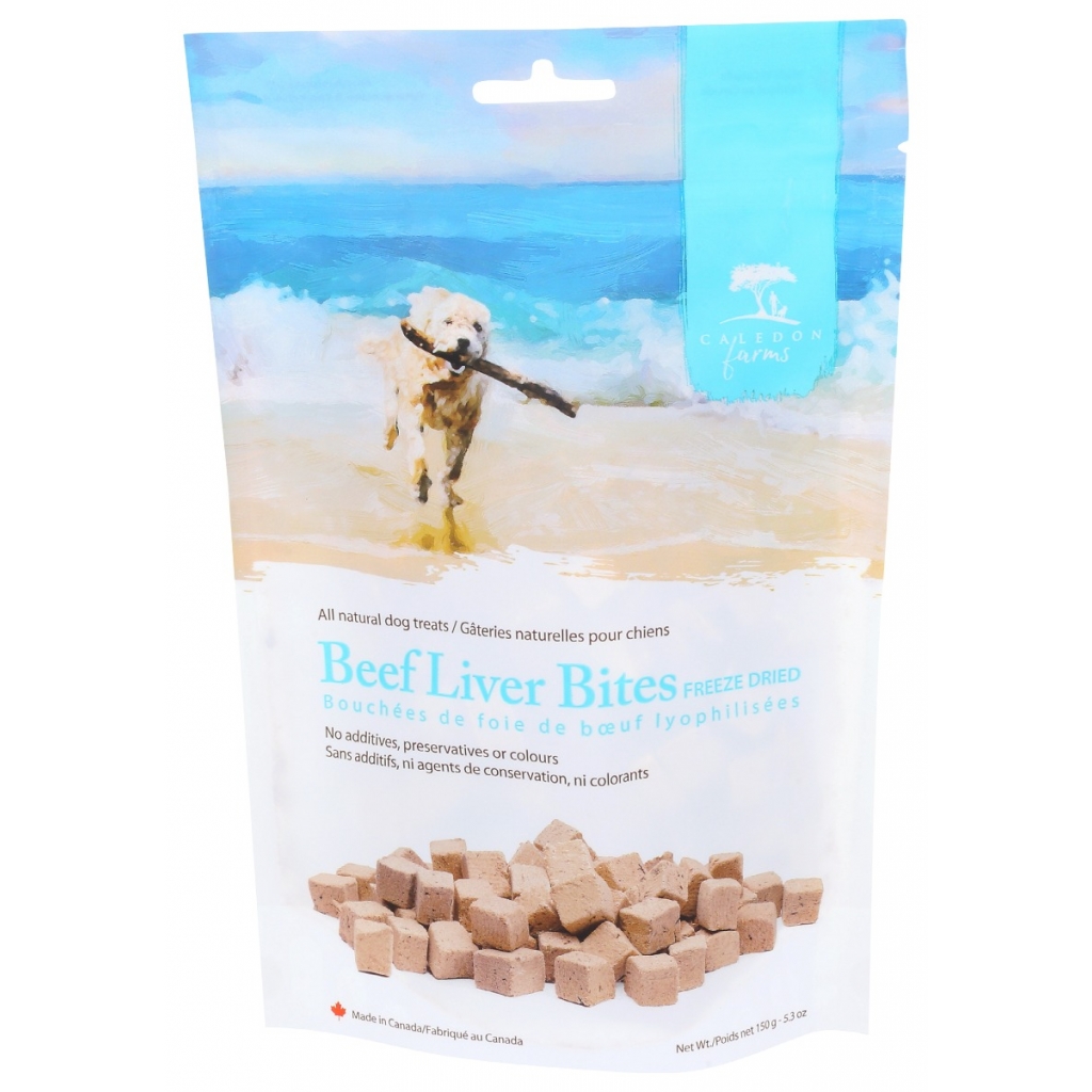 High-Quality Beef Liver Bites for Dogs, 5.3 oz