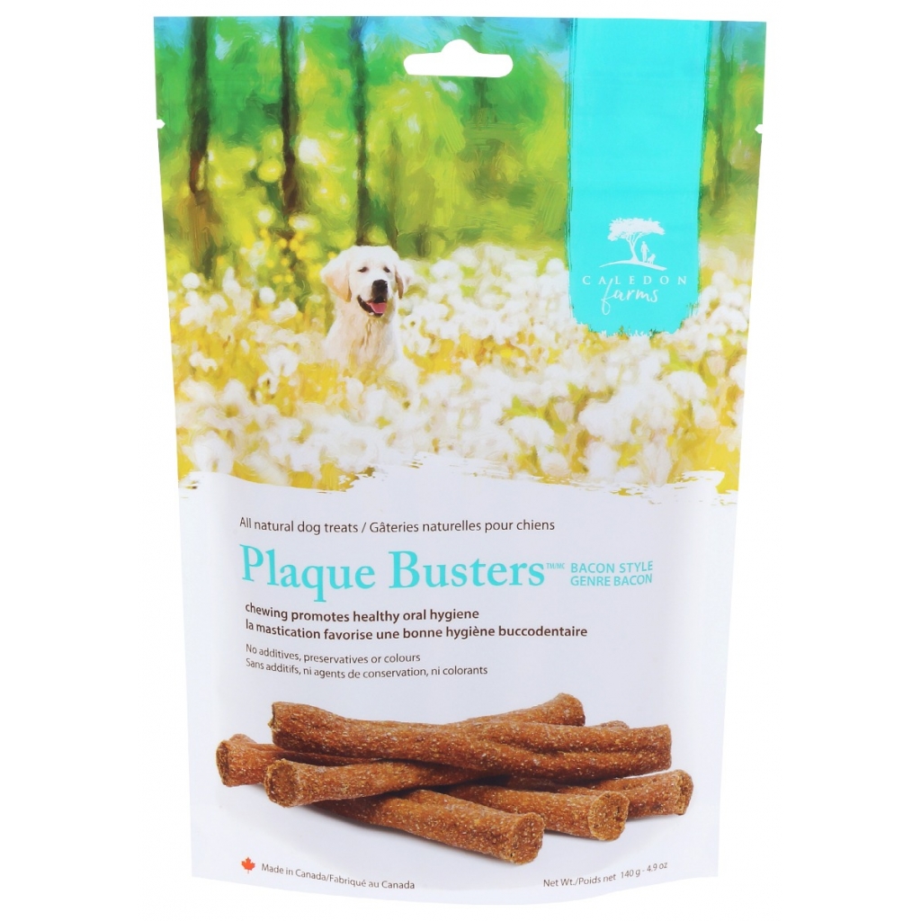 Plaque Busters Dental Dog Treats with Bacon, 4.9 oz