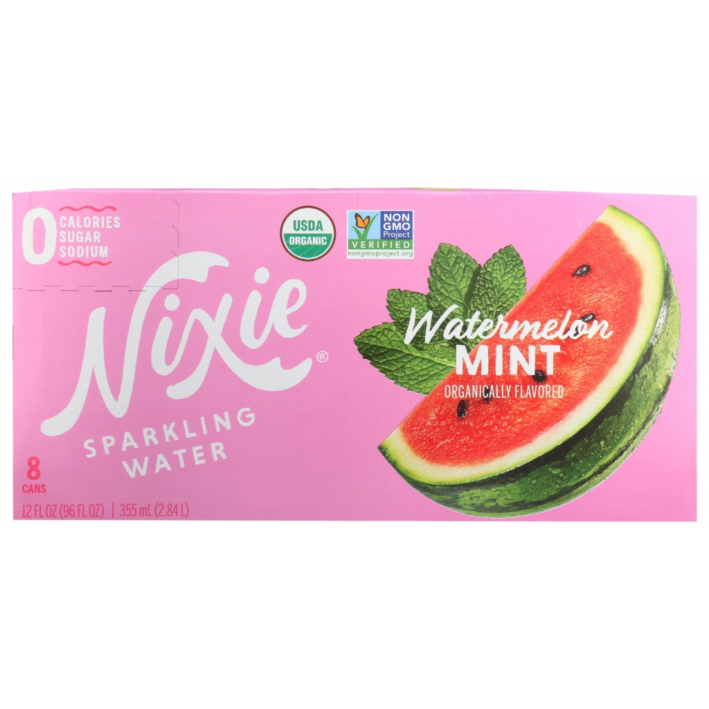 Watermelon Mint Sparkling Water - 8 Pack - 96 fl oz