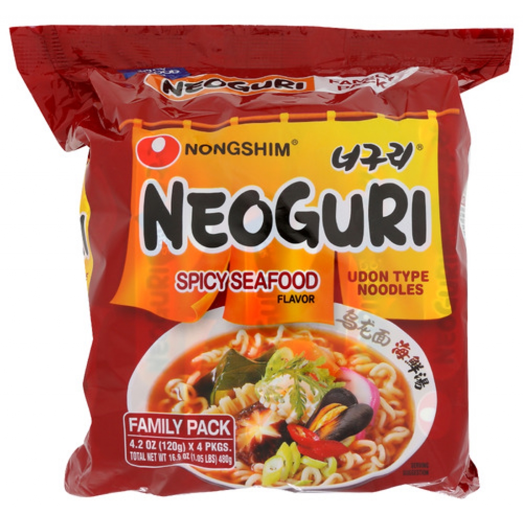 Neoguri Spicy Noodles 4Pk - 16.9 oz