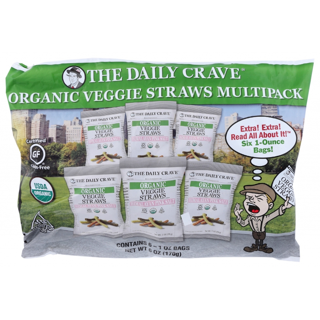 Organic Veggie Straws Multipack, 6 oz