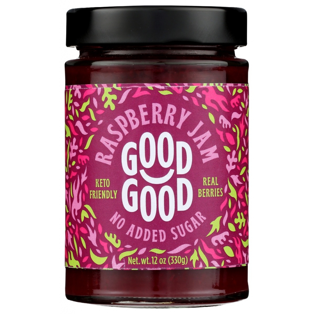 Raspberry Sweet Jam with Natural Fruit Sugars, 12 oz