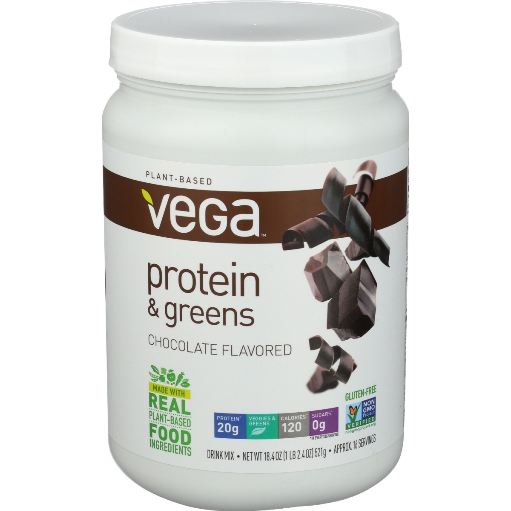 Chocolate Plant-Based Protein and Greens Powder