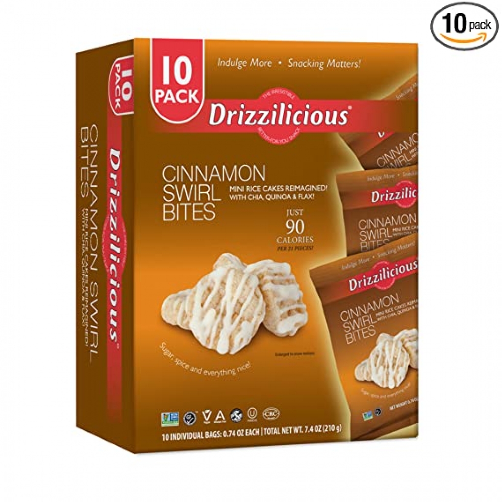 Cinnamon Swirl Rice Crisps - 10 Pack - 0.74 oz