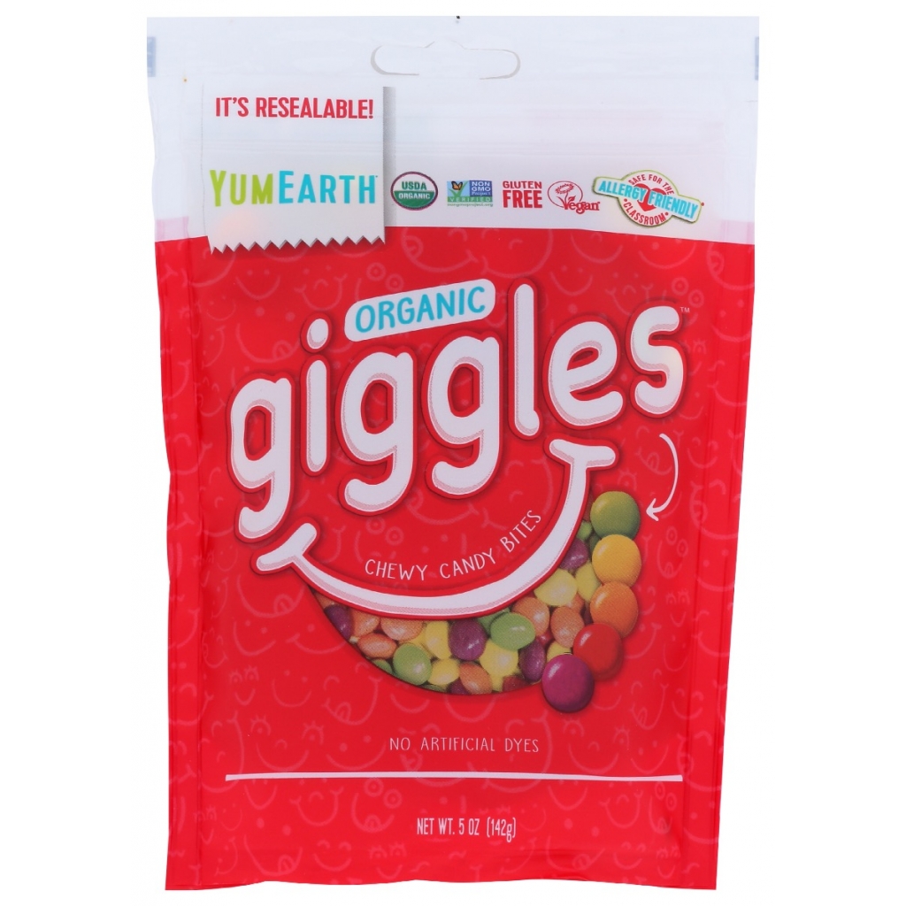 Organic Giggles Chewy Candy (5 oz)