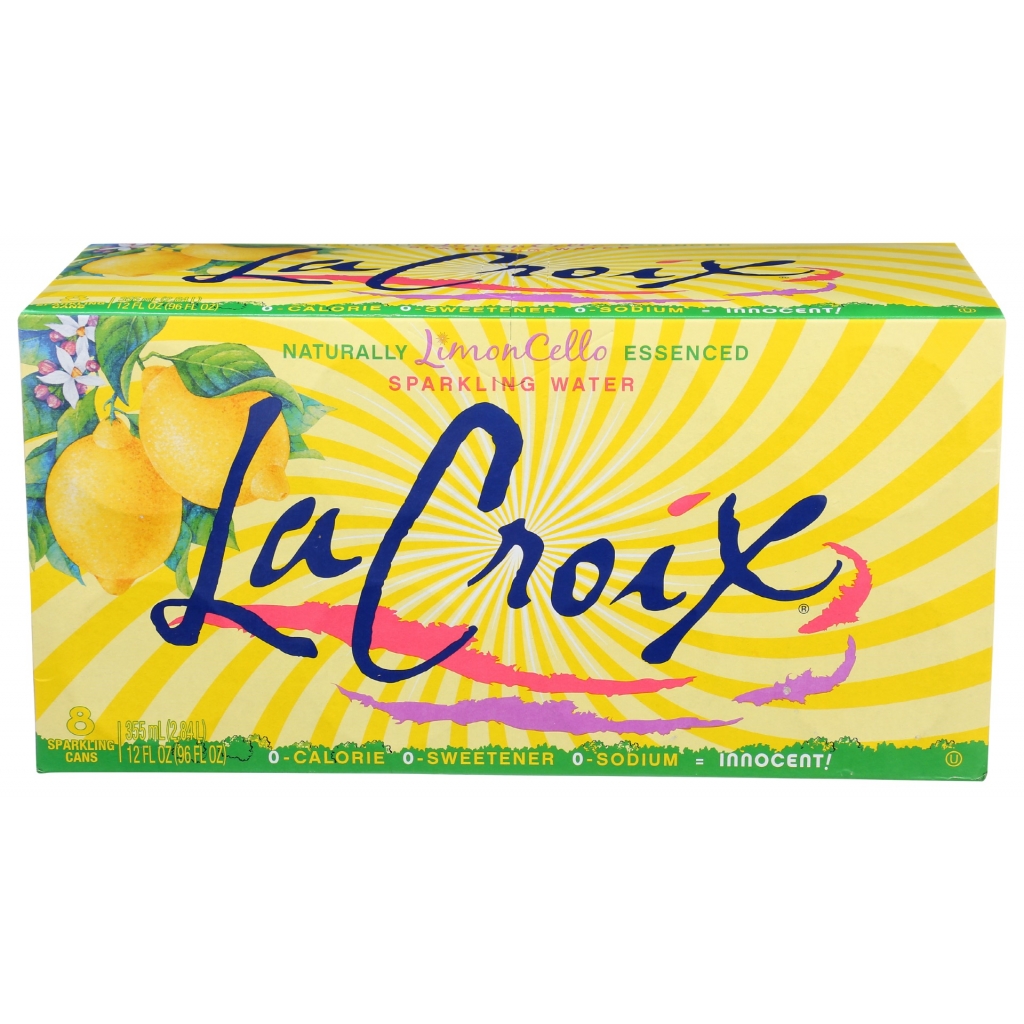 Limoncello Sparkling Water - 8-Pack, 96 fl oz