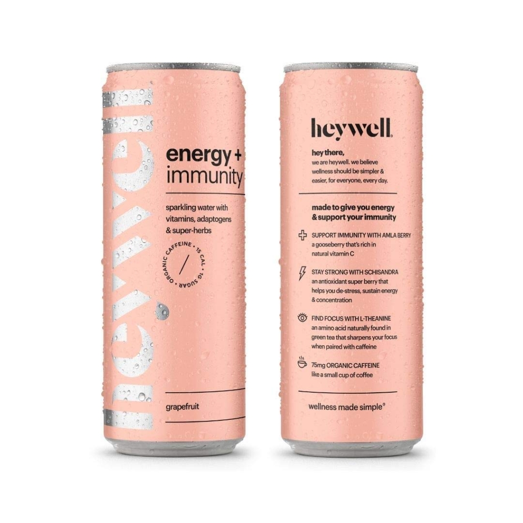 Sparkling Grapefruit Energy Water - 12 FO