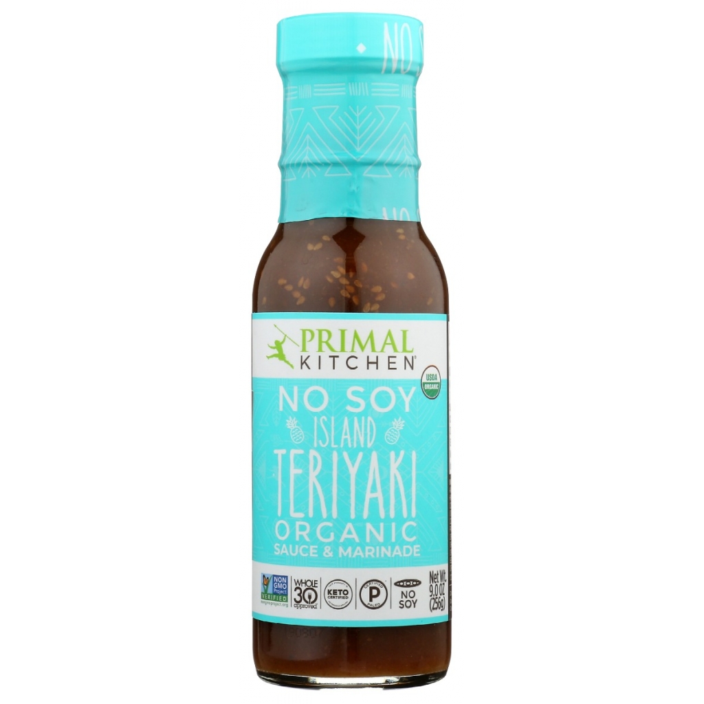 Organic No Soy Island Teriyaki Sauce and Marinade - 9 oz