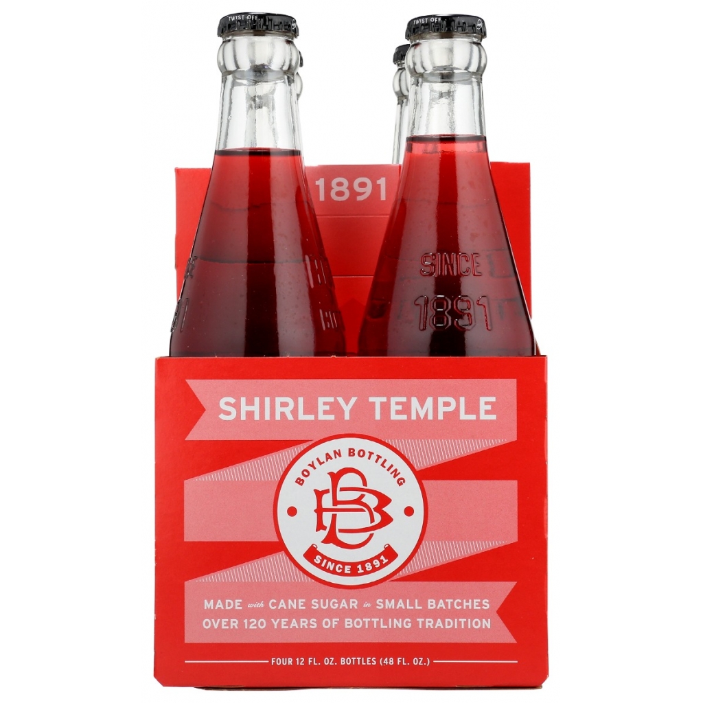 Boylan's Shirley Temple Soda 4-Pack (48 fl oz)