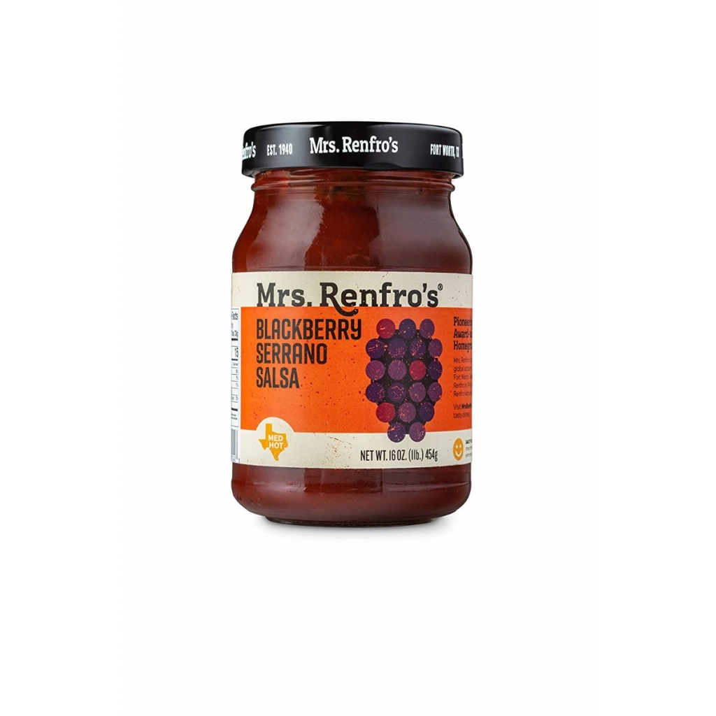 Mrs. Renfro's Blackberry Serrano Salsa, 16 oz