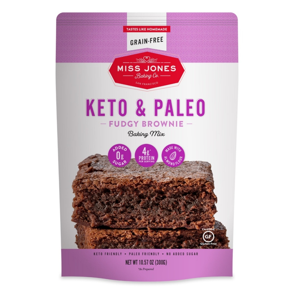 Fudgy Brownie Baking Mix - Keto and Paleo Friendly, 10.57 oz