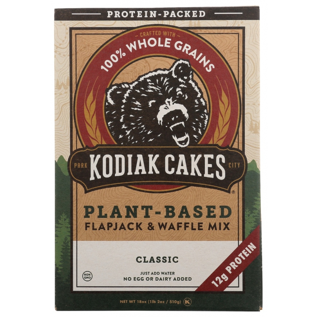 Kodiak Cakes Plant-Based Flapjack & Waffle Mix - 18 Oz