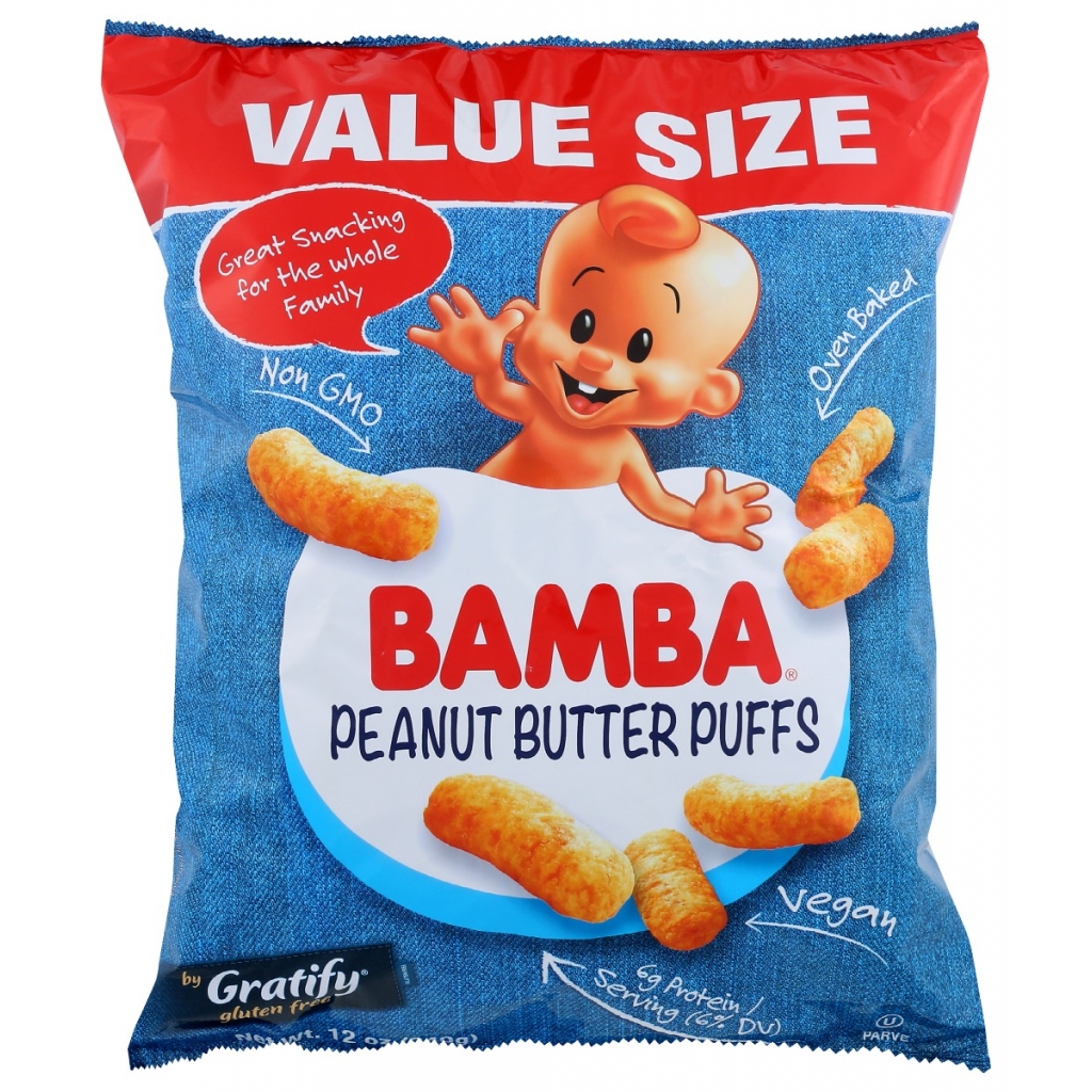 Bamba Peanut Butter Puffs - Original & Delicious, 12 oz