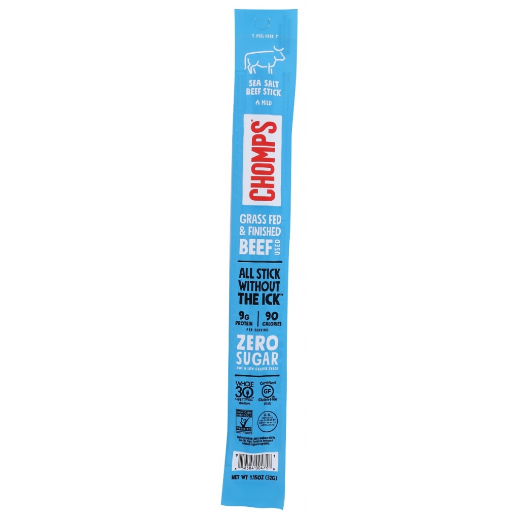 Grass-Fed Sea Salt Beef Stick - 1.15 oz