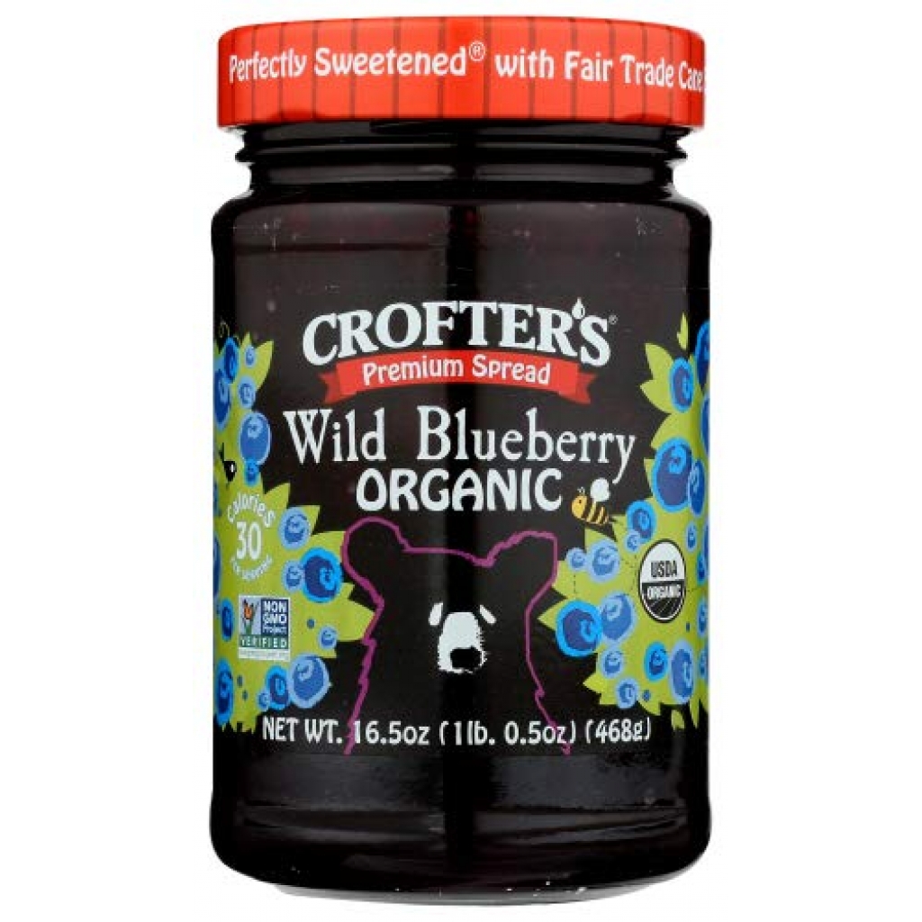 Organic Wild Blueberry Premium Spread - 16.5 oz