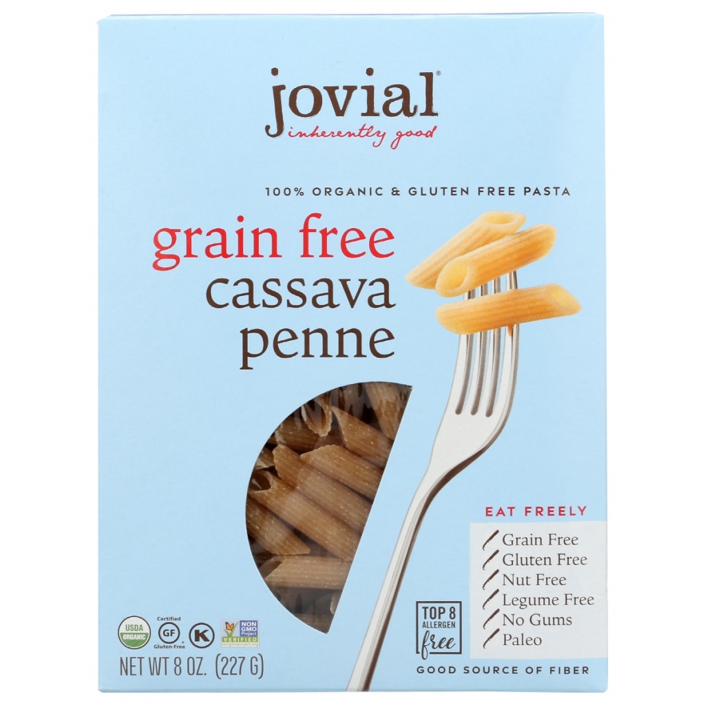 Cassava Penne Pasta - Grain-Free & Delicious, 8 oz