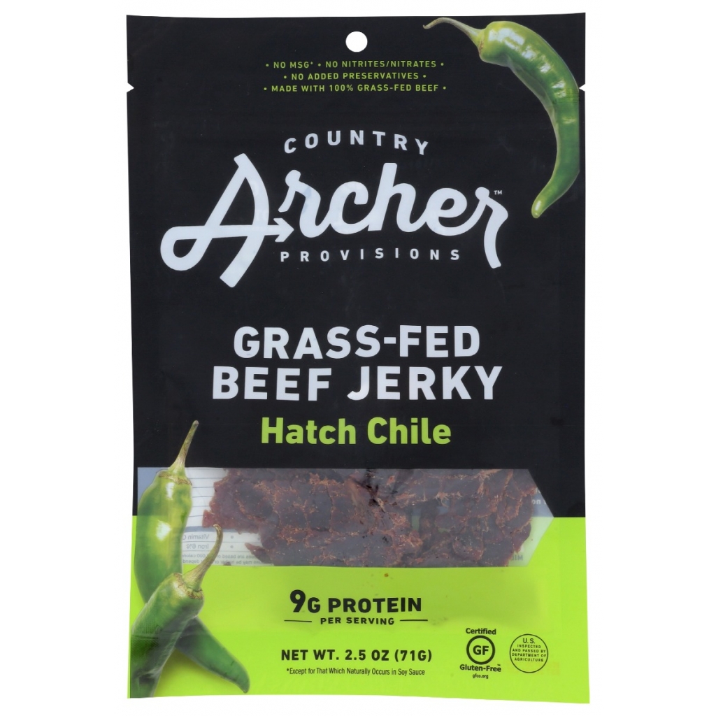 Beef Jerky with Hatch Chile, 2.5 oz