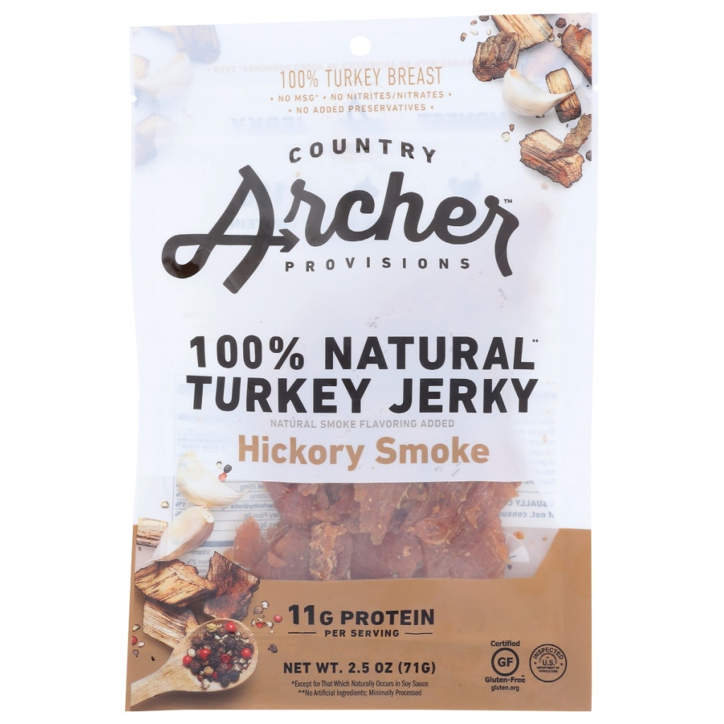 Hickory Smoke Turkey Jerky - 2.5 oz