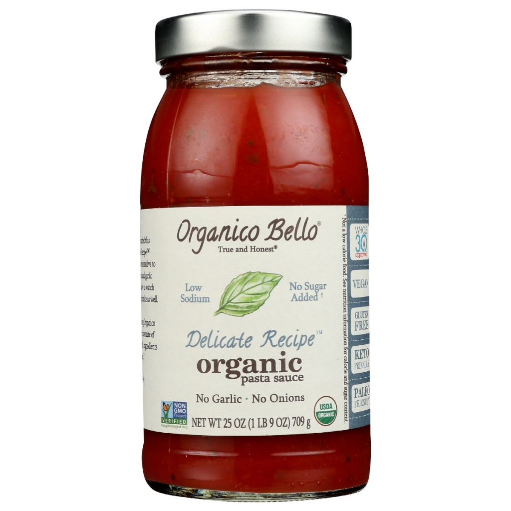 Organic Low-Sodium Delicate Pasta Sauce