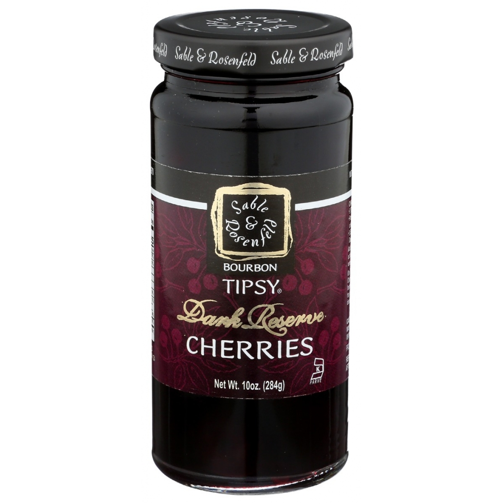 Bourbon-Spiked Dark Reserve Cherries - 10 oz