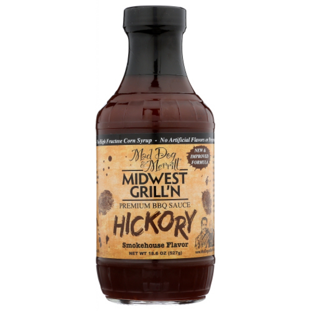 Hickory BBQ Sauce - Premium Smokehouse Flavor, 18.6 oz