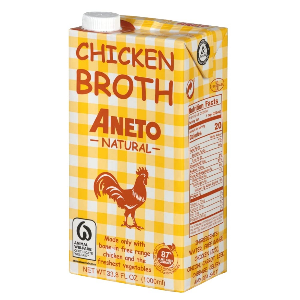 Natural Chicken Broth - 1 Liter