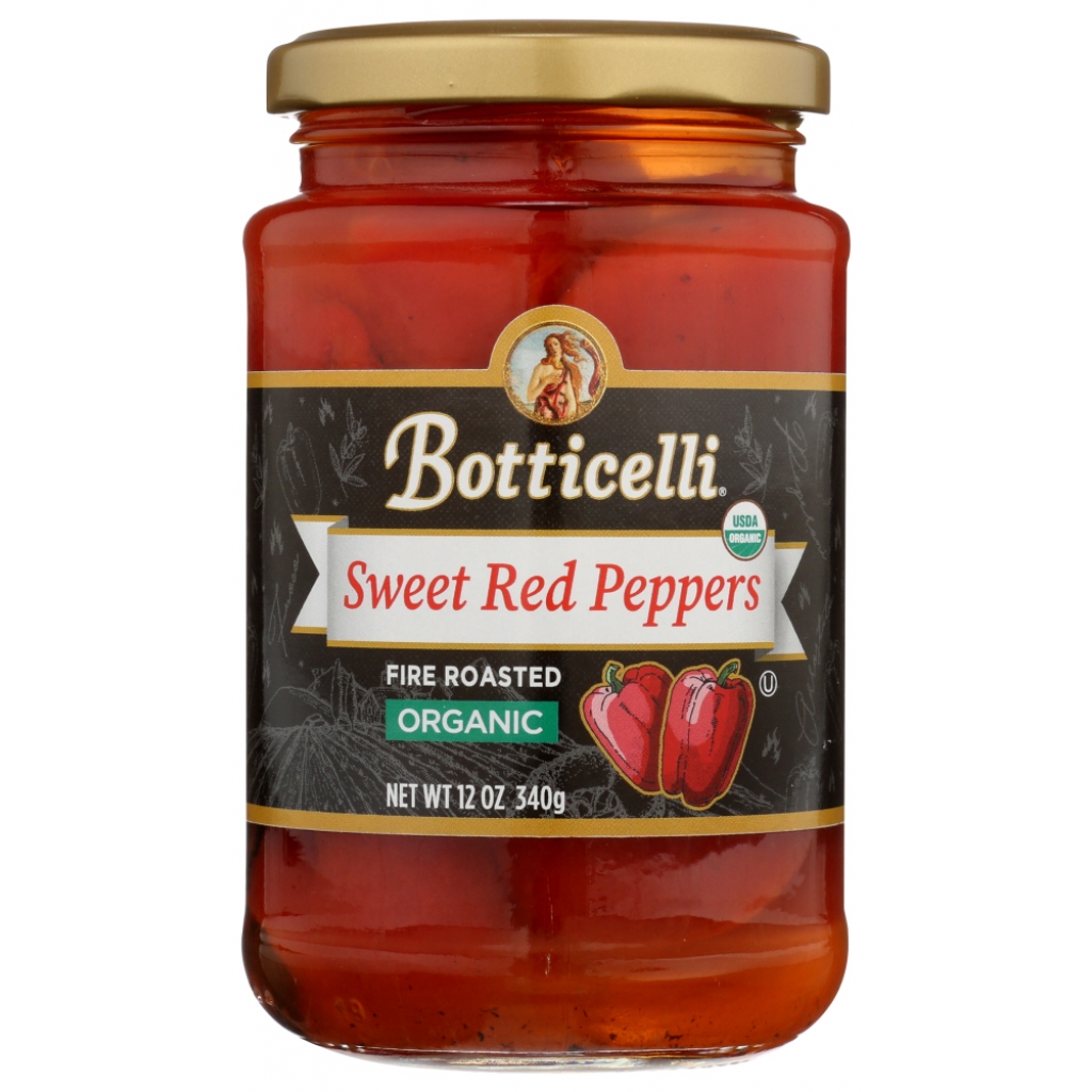 Fire-Roasted Sweet Red Peppers - 12 oz