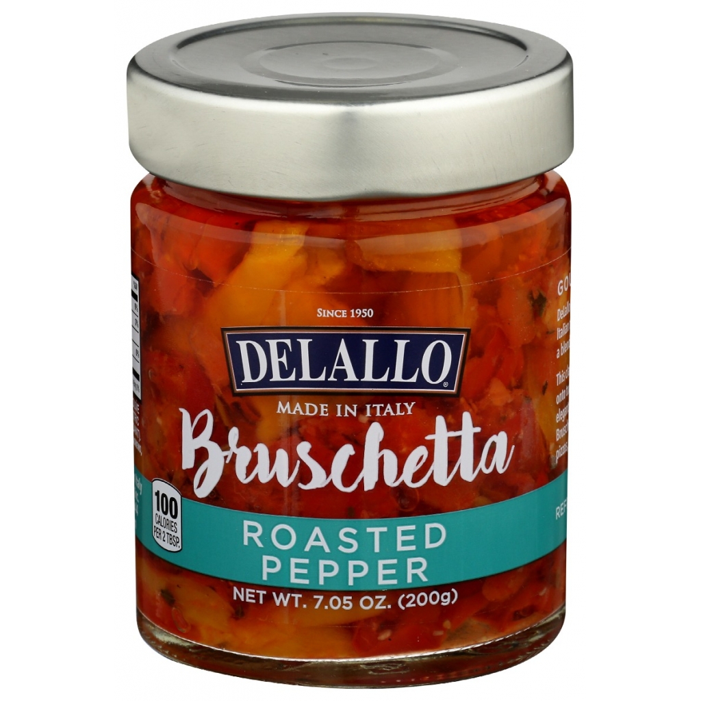 Roasted Red Pepper Bruschetta - 7.05 Oz