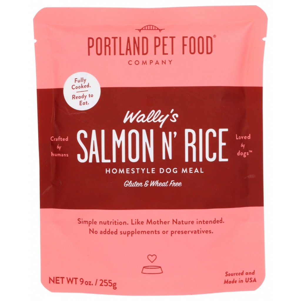 Salmon and Rice Homestyle Dog Meal - 9 oz.